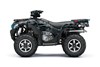 Side angle of an ATV staged in a white studio background.